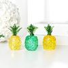 Желто-зеленый кристаллический ананас настольное украшение