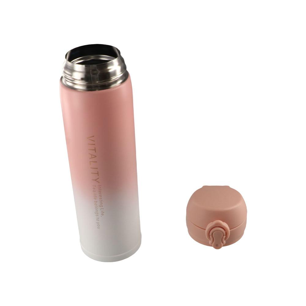 Gradient Keep Warm Heat and Cold Stainless Steel Thermocup Vacuum Flask Thermos Travel Water Bottle