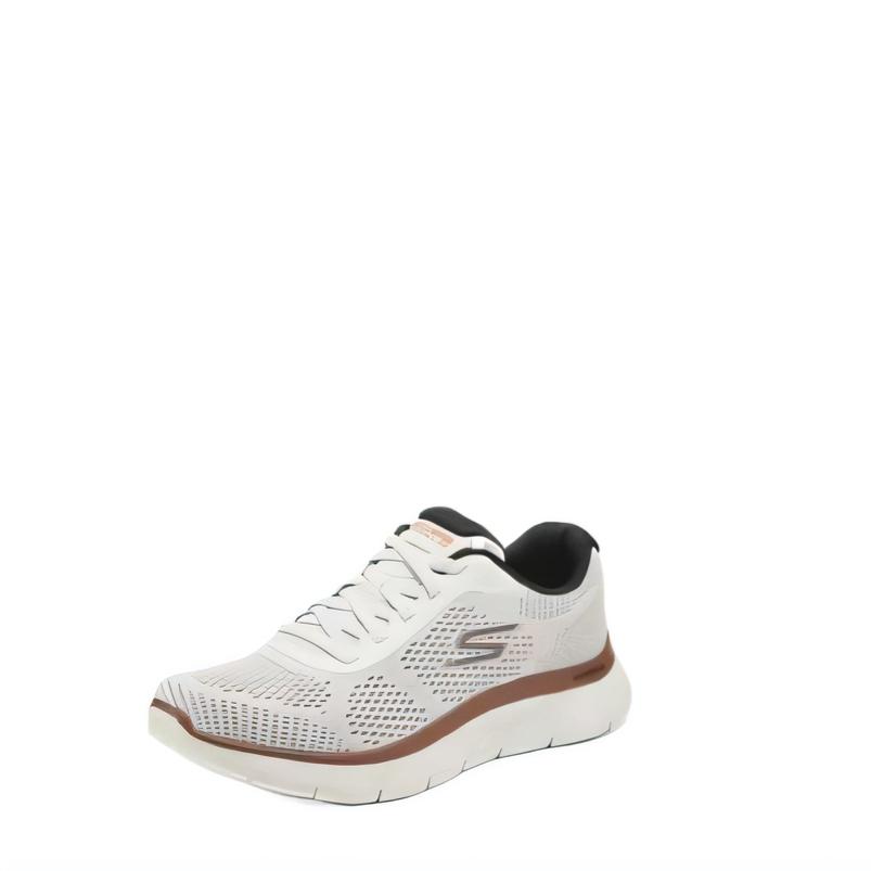 Skechers Gowalk Мужские Модные Удобные Простые Универсальные Сетчатые Низкие Кроссовки для Бега Мужская Кроссовка Цвет Off-White 216479-OFWT