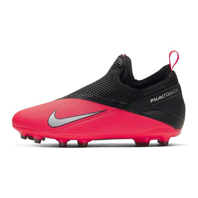 Nike Детские кроссовки Phantom Vision 2 Academy DF MG GS Future Lab Orange Laser-Crimson Black CD4059-606