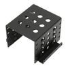 Крепежная корзина для 2,5-дюймового HDD Алюминиевый сплав Полая конструкция Высокая твердость Клетка для 2,5-дюймового жесткого диска для 2,5-дюймового IDE HDD SSD Черный