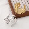 Tree Branch Pattern Metal Opening Bangle Armlet Women's Wrist Jewelry Coral Design Bracelet  Girls