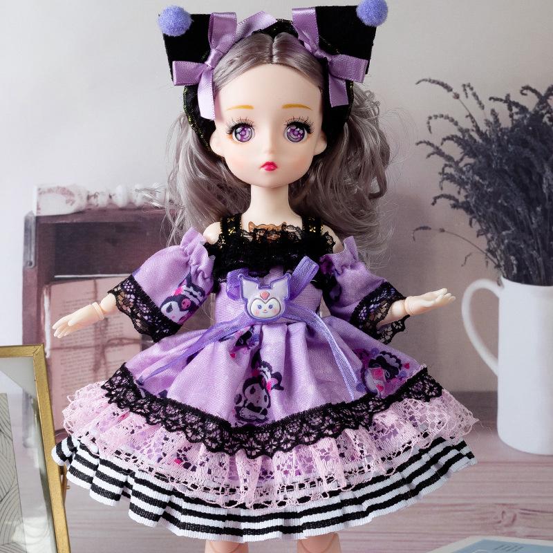 Набор кукол Барби Итянь 30 см: Кукла BJD с музыкой, свадебным платьем и сменой нарядов