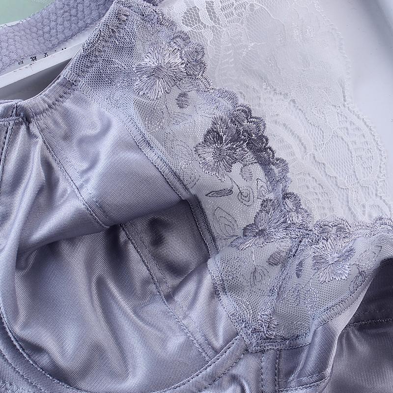 Женский гладкий сексуальный бюстгальтер на косточках без подкладок с полным покрытием 34, 36, 38, 40, 42, 44, 46, 48 BCDEF