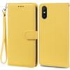 Классический однотонный кожаный чехол-раскладушка для телефона Xiaomi Redmi Note 12 11 Pro 12S 11S 11A A1 Plus Poco M4 X4 X5 Pro 5G 4G противоударный чехол-бумажник