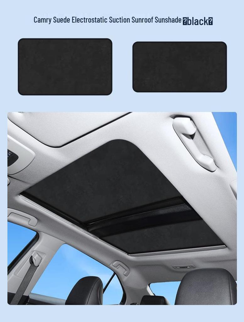 Электростатическая шторка на люк для Toyota RAV4, Highlander, Crown, Camry и Venza