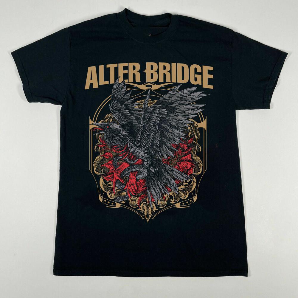 Коллекция Alter Bridge Группа Футболка с коротким рукавом Черный S-2345XL Футболка KN417 Унисекс Футболка