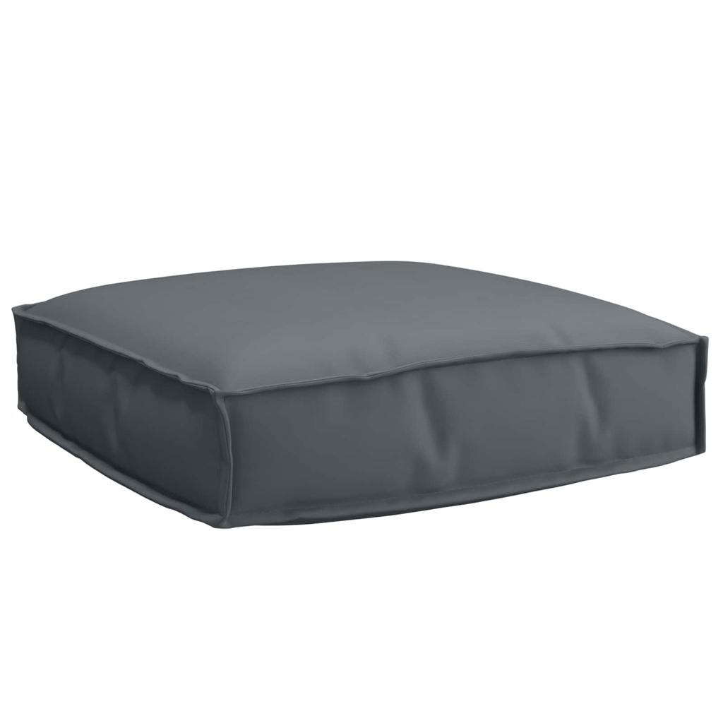 Cushion Anthracite 60 x 60 x 12 cm Oxford Fabric