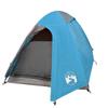 Dome Camping Tent for 2 Persons Blue Waterproof