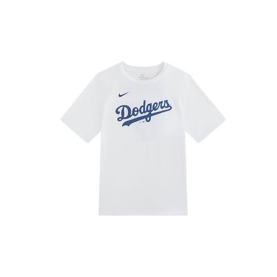 Футболка MLB Los Angeles Dodgers Shohei Ohtani Повседневная Универсальная Простая Короткий рукав Детские Топы Белый 3Z3B7HN00-LADSO