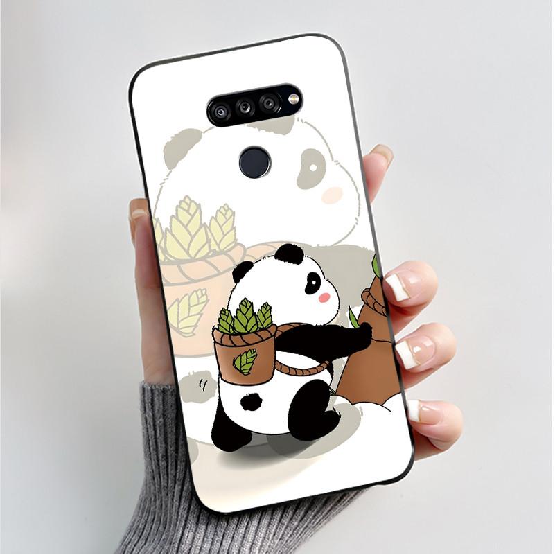 Soft Case For LG K50S K40S Phone Case LMX540HM LM-X540 LMX430HM LM-X430 Fashion Butterfly Flower Black Silicone Bumper Cover