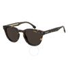 Солнцезащитные очки Carrera Brown Oval UniSex Carrera 252 S 0086 70 50
