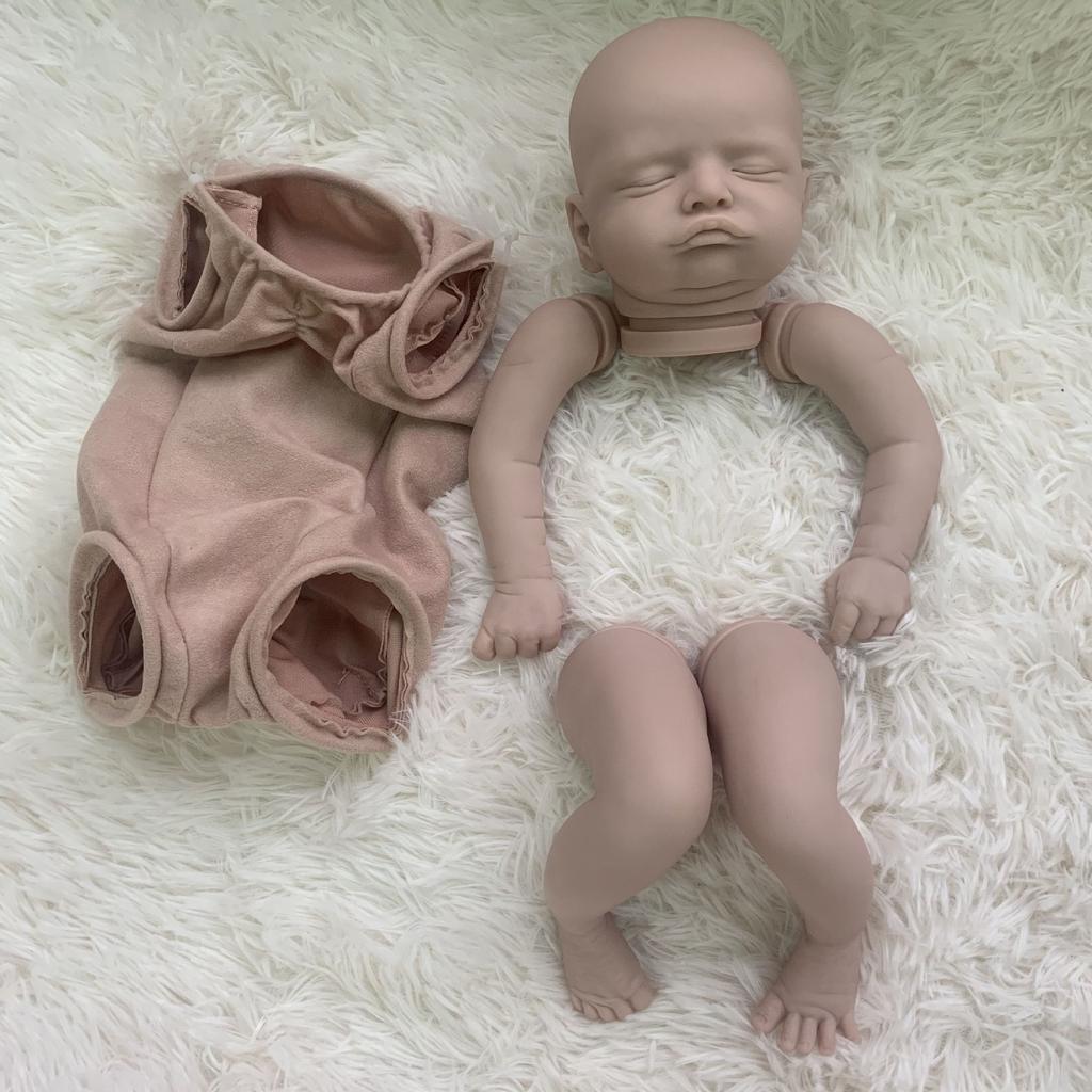 19-дюймовый комплект для куклы Reborn Rosalie DIY Kit Soft Touch Fabric Body Vinyl Kit