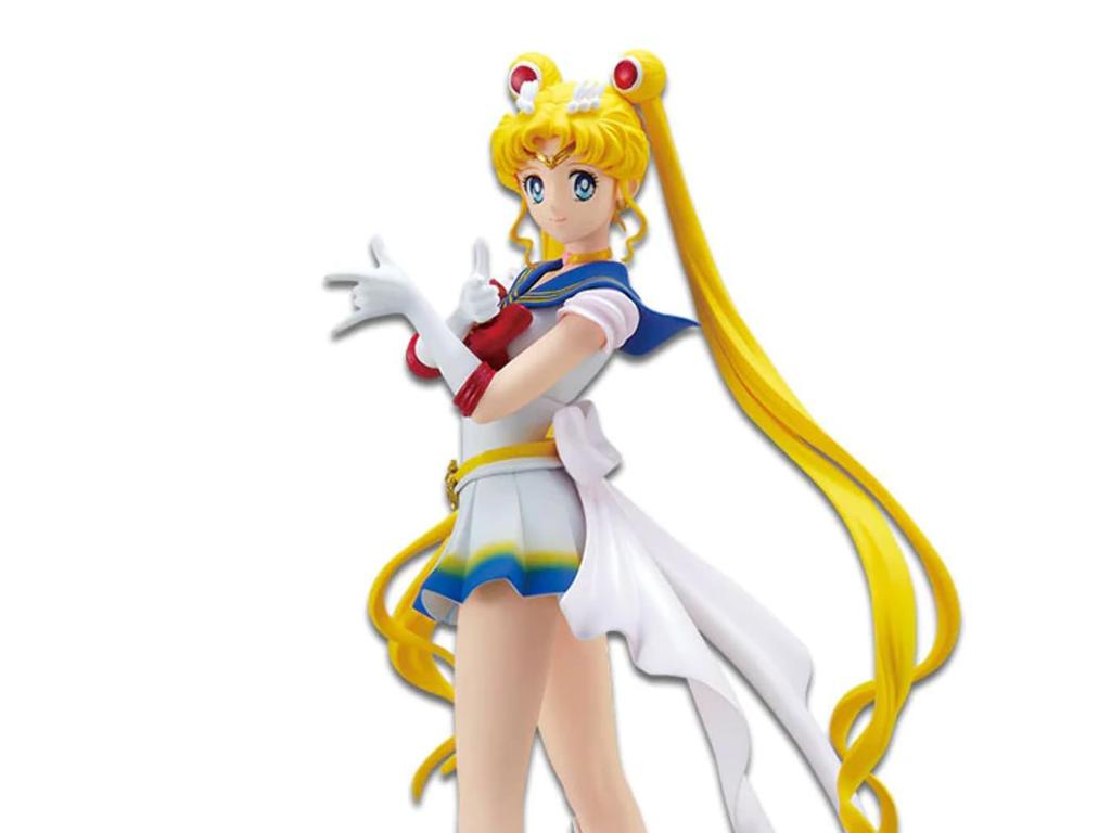 BANPRESTO Фильм Сейлор Мун Вечный GLITTER GLAMOURS SUPER SAILOR MOON Обычный цвет и