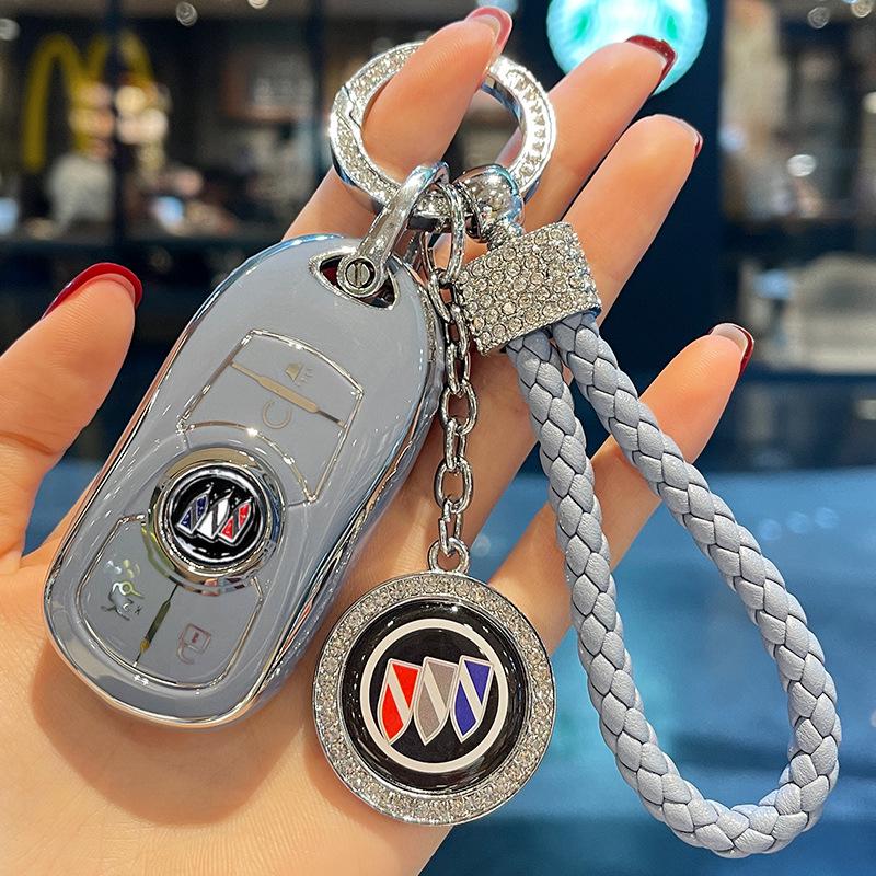 Buick Regal Key Case for Excelle, Encore, Envision, LaCrosse, GL8, Weilang, and Yinglang.