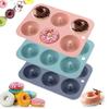 3D Silicone Cake Mold Donut Molds Cupcake Mould DIY Pastry Baking Tool High Temperature Resistant Bakeware Kitchen Accessories