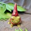 Small Cute Frog Statue Cartoon Resin Animal Ornament Funny Little Frog Statue  Courtyard Landscape