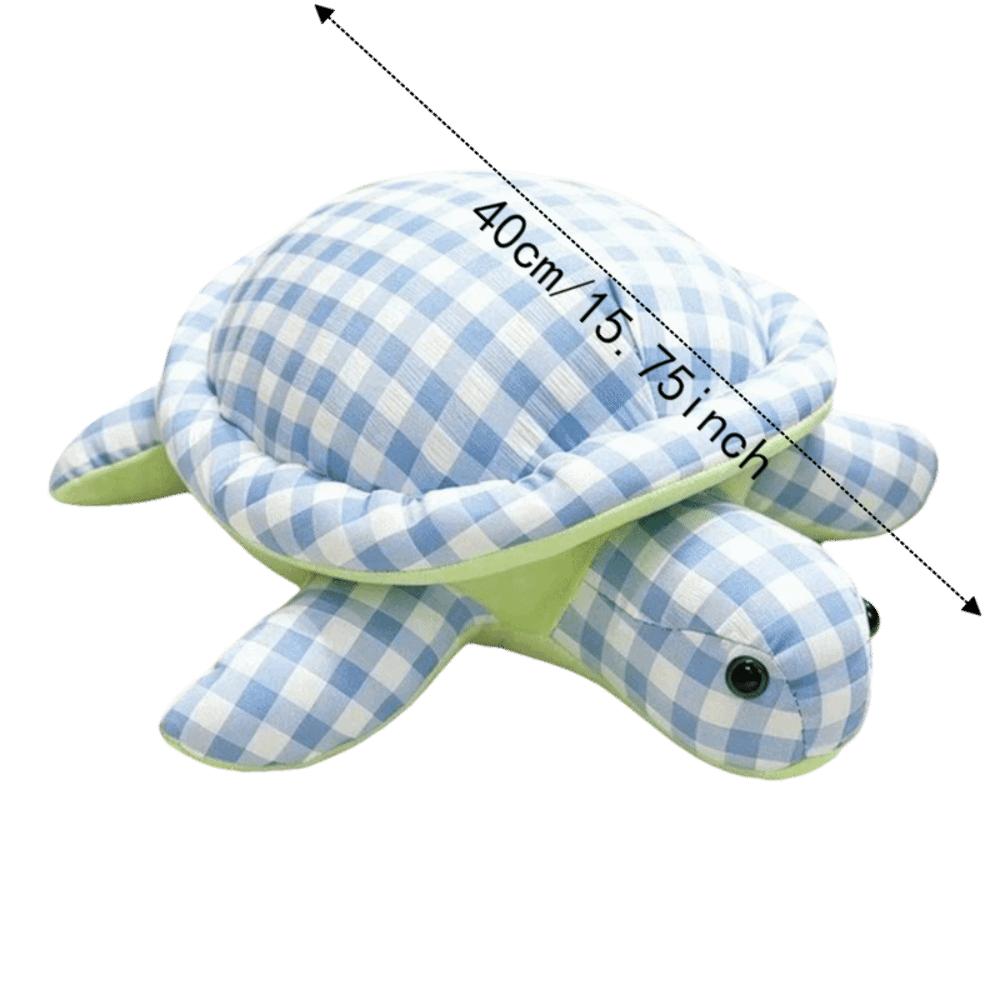 Lying Down Posture Turtle Hug Pillow Cute Design Prone Cartoon Animals Desktop Decor