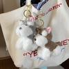 Bag Hanging Cartoon Pendant Cartoon Doll Puppy Keyring Backpack Decor Plush Doll Keychain  Gifts