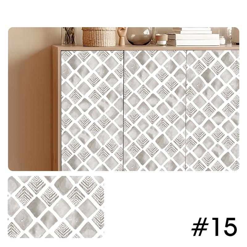 ПВХ водонепроницаемые самоклеящиеся обои для шкафа, шкафа, двери, декор, виниловые наклейки для ремонта, наклейки для мебели