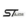 TQ012For FORD ST LINE Logo Front Grill Emblem Badge Car Rear Trunk Sticker Decals Focus Kuga Fiesta Mondeo ESCAPE Ecoboost