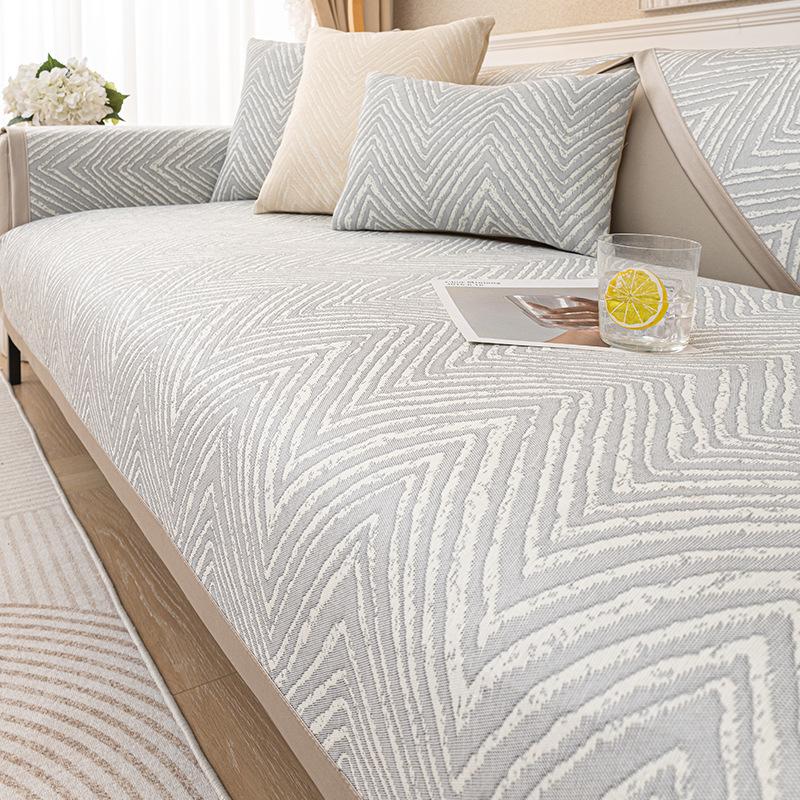 Летняя диванная подушка простая современная прохладная ледяная шелковая летняя подушка нескользящая подушка ледяная подкладка грязеотталкивающий чехол ткань утолщенная