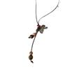 New Chinese necklace rope hand-woven men's and women's linden pendant hanging neck retro ethnic style long accessories