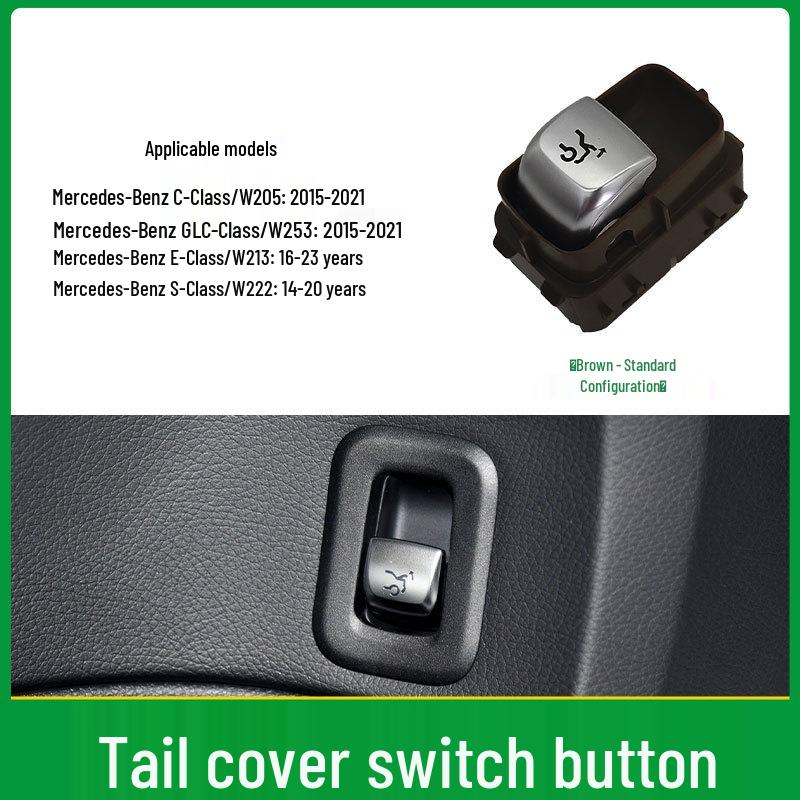 Tailgate Switch for Mercedes-Benz C-Class, E-Class, S-Class W205 W222 W253