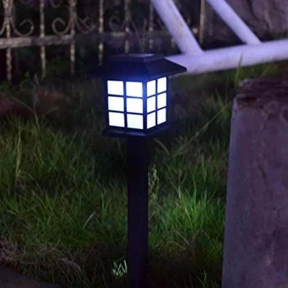 3000LM 2pcs Outdoor Solar Garden Lights Waterproof House LED Pathway Light Sensor Solar Landscape Lights For Yard Patio Walkway Garden