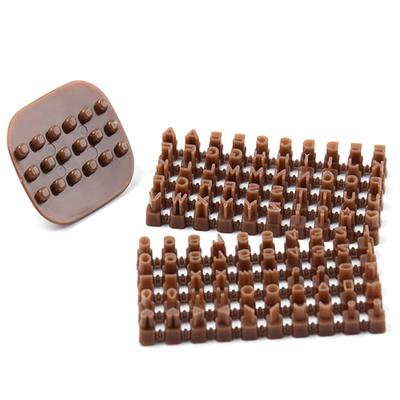 3 шт. Полимерная глина, формы для печати букв, штампы для печенья, инструмент для декорирования, пластиковые поделки в виде алфавита, мини