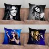 Наволочка Singer C-Celine D-Dion Для Дома Спальни Машины Офиса Декора Гостиной Подушки Дивана Подходящая