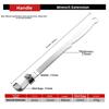 Additional Reach High Carbon Steel Red Handle Wrench Extension Bar