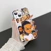 Cartoon The Boondocks Tempered Glass For Iphone 14 13 12 11 Pro Mini XS MAX 14Plus X XS XR Cover