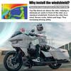 12" Мотоаксессуары Ветровые стекла/Дефлекторы ветра Черные Для Harley 2023-позднее FLTRXSE и 2024 FLTRX и FLTRXSTSE