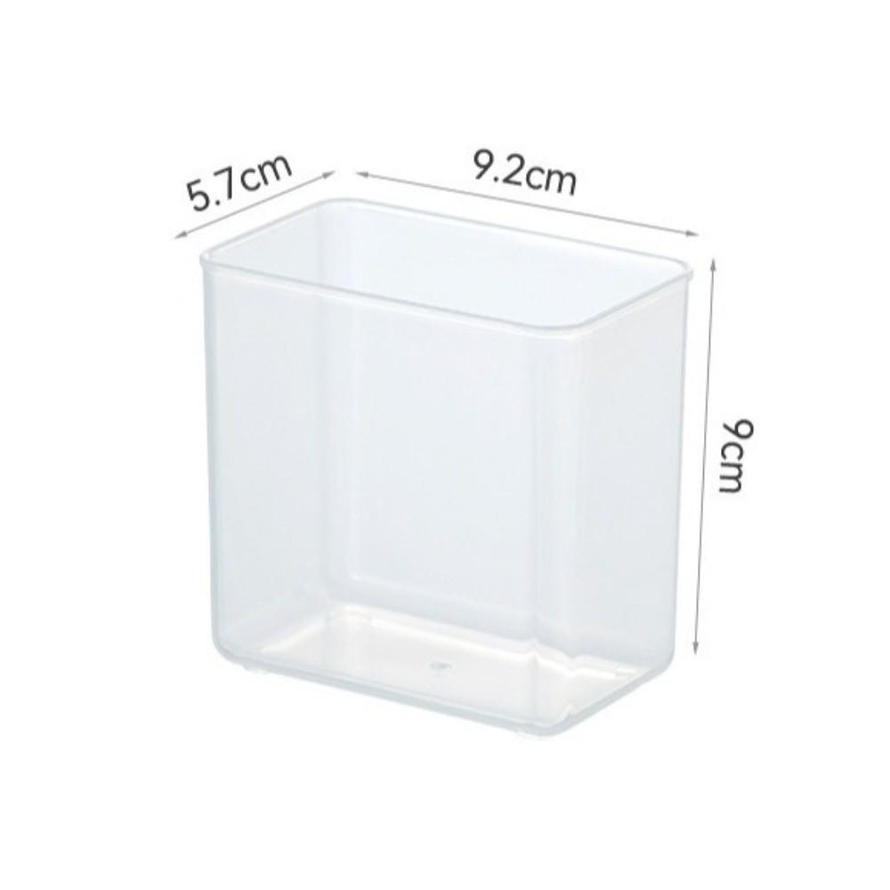 Lightweight Wall-mounted Storage Box Transparent PP Transparent Box  Bathroom Storage