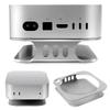 Металлическая подставка для Apple Mac Mini M4/M4 Pro, настольный держатель, вентиляция, теплоотвод, охлаждение, стойка для хранения, настольная базовая подставка