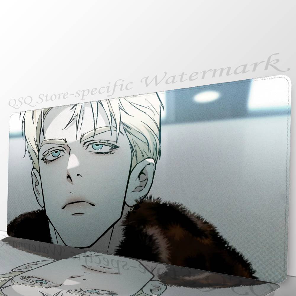 Коврик для мыши Manga C-Codename Anastasia Нескользящий Подходит для офисных компьютеров Ноутбуков Игровых столов для киберспорта Клавиатура XXL