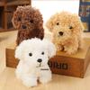 Size 9*8CM Fluffy Dog Toy 3Colors - Gift Stuffed Plush Doll Little Key Chain Pendant Gift