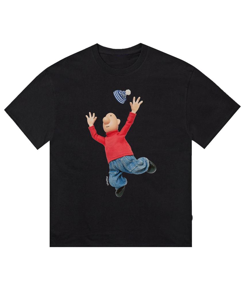 Fashion Trend Short Sleeve Anime Character Printing Pattern T-Shirt Crew Neck Top Casual Loose Streetwear Unisex Sports T Shirts