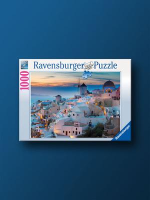 Санторини на закате 1000 деталей Ravensburger Пазл