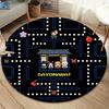 Demon Slayer Round Area Rug Carpet Rug For Living Room Bedroom Sofa Playroom Decor Nonslip Floor Mat