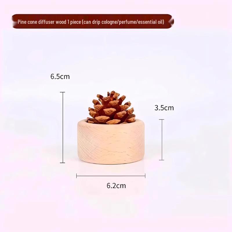 Диффузор из сосновой шишки: Беспламенный цветочный аромат для дома и спальни