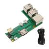 Expansion Board for Raspberry Pi 2W To 3B 3 USB2.0 RJ45 Network Port Adapter Board for General