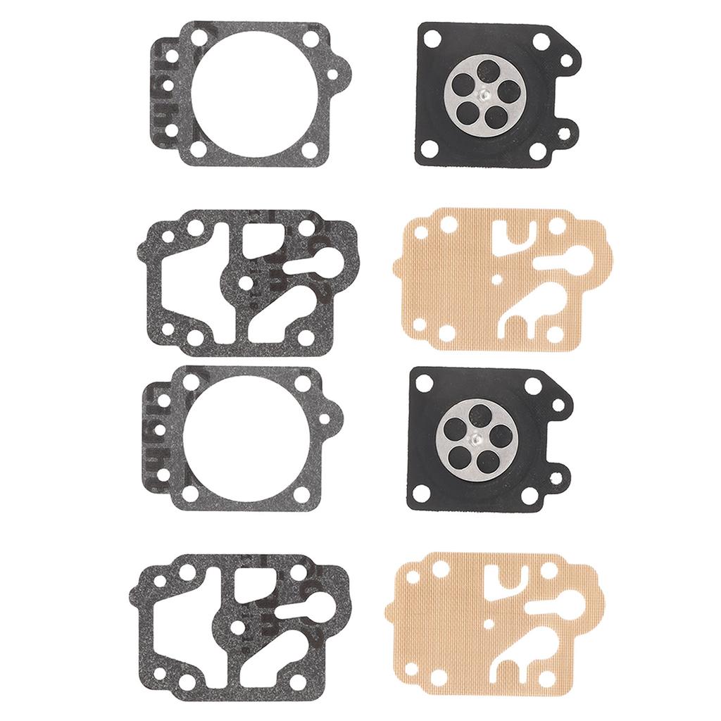 2 комплекта прокладок для ремонта диафрагмы карбюратора, комплект для обслуживания карбюратора с бумажной прокладкой и прокладкой для