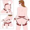 Сексуальные наручники Набедренная манжета Поясная портупея Секс-игрушка СМ Раб Фетиш Наборы Наручники для рук Повязка на глаза Регулируемые Наручники Набор