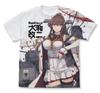 2D Cospa Kantai Collection Yamato Kai Ni Полная графика БЕЛАЯ хлопковая футболка размера S -KanColle-