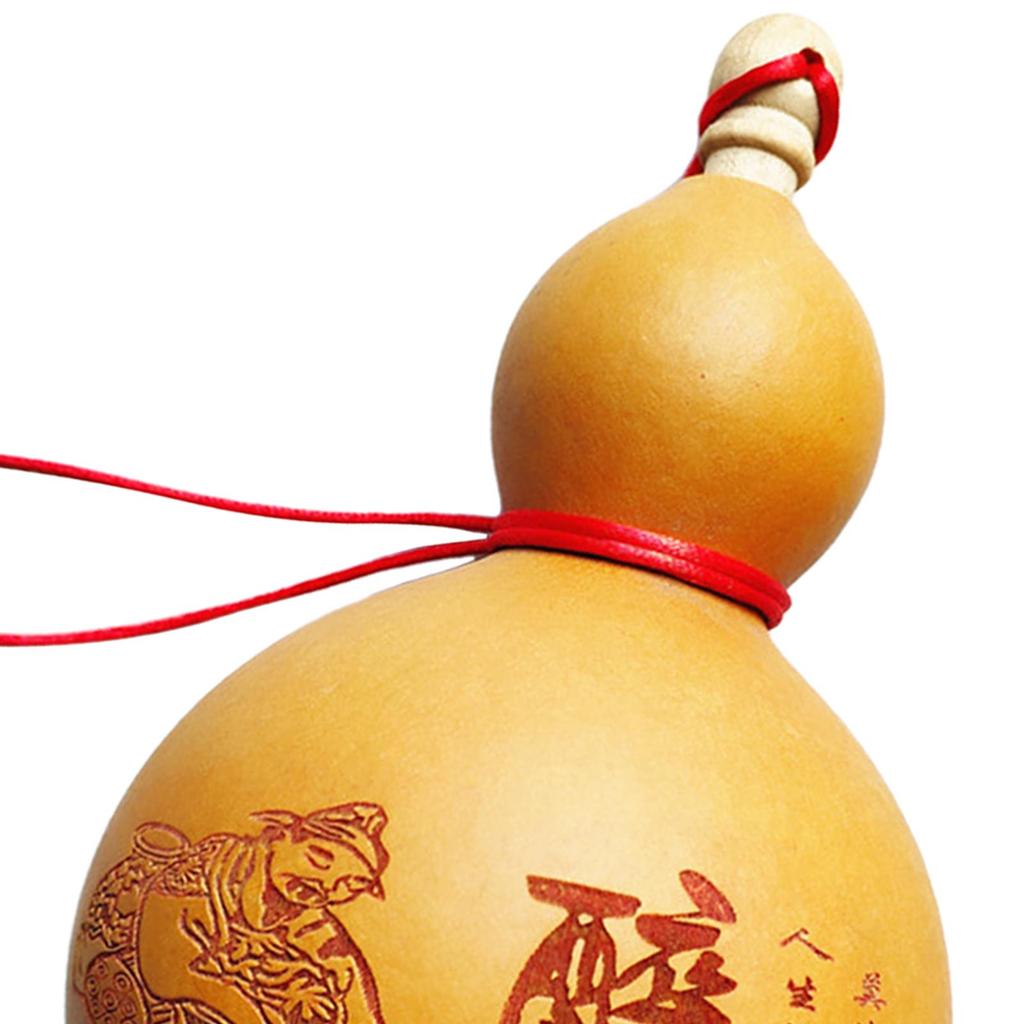 Flagon Gourd Craft Water Bottle Pumpkin Dried Gourd Bottle for Outdoor