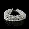Gifts Charm Collar Beads Pendant Choker Multi-layer Pearl