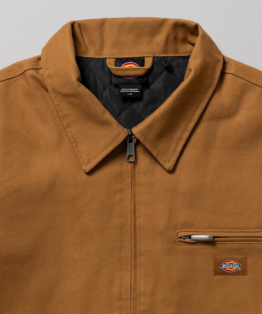 Dickies Рабочая куртка из плотного хлопка для художника, коричневая