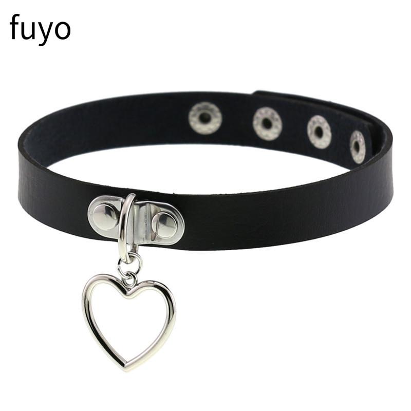 2025 Готический воротник для девочек Кожаный чокер гот Сердце Кошачье крыло Чокер с шипами панк Ожерелья Женские украшения для косплея